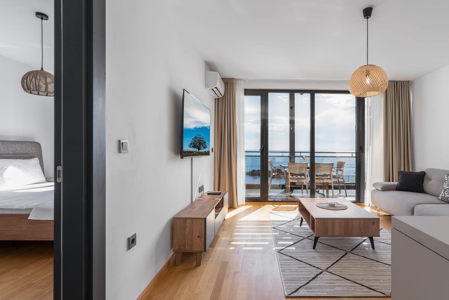 Image of Apartment in new building - 1 Bedrooms for Sale in Budva-Sveti Stefan-Montenegro, Image 2